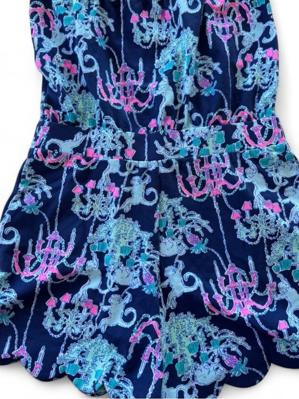 Lilly Pulitzer Jace Strapless Romper - Monkey - Size Medium NWT - Picture 4 of 10